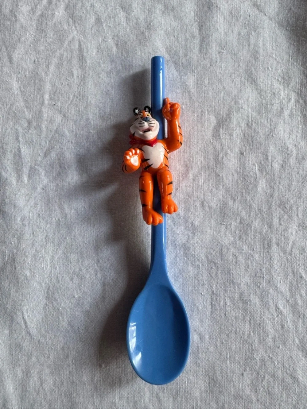 Vintage 2000 Kellogg's Spoon Straw Cereal Spoon- Tony the Tiger- Twice The Fun!‎